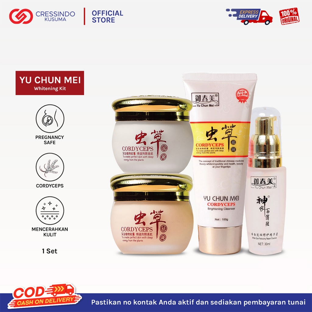 [LOUISSE'S EXCLUSIVE BUNDLE] YU CHUN MEI Cordyceps Whitening Kit