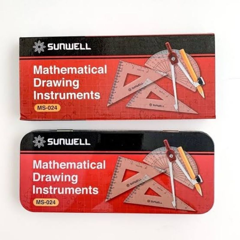 

mistar/penggaris set sunwell ms 024