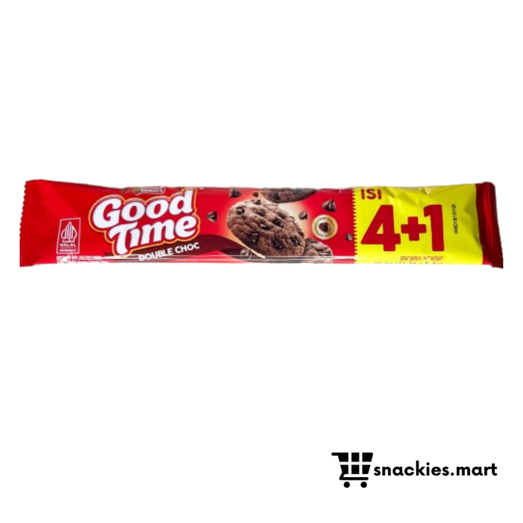 

Good Times Cookies Double Choco 4+1 Satuan / Pcs 27gr