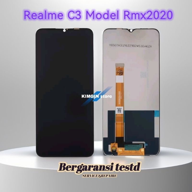 Lcd Touchsreen Ts Fulset Realme C3 Model Rmx2020