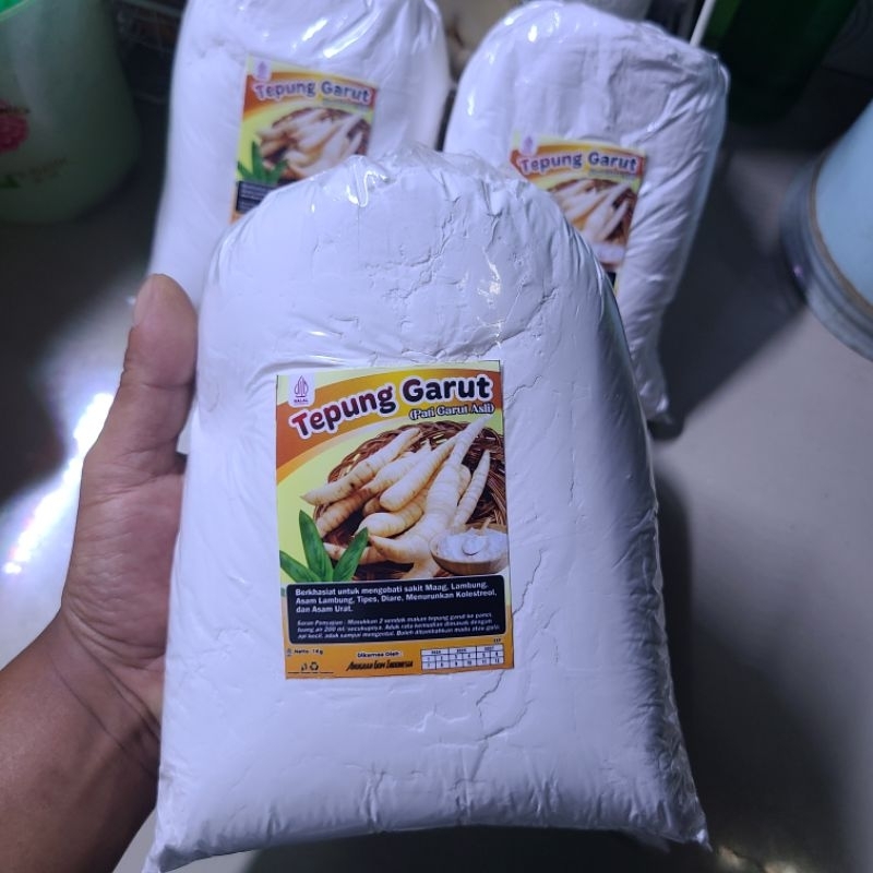 

tepung garut pati garut halus 1kg