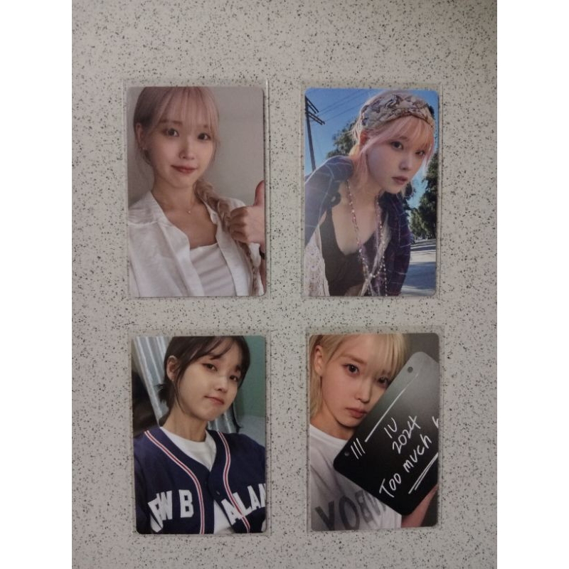 IU - THE WINNING OFFICIAL PHOTOCARD