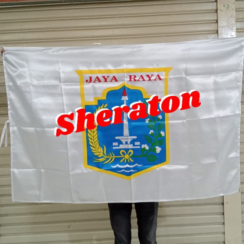 

bendera logo bendera JAYA RAYA UK. 90cm x 135cm