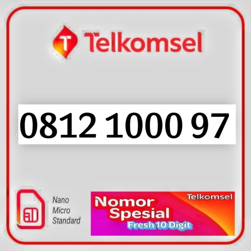 Nomor cantik simpati 10 digit nomer kartu perdana Telkomsel simpati 10digit 10 digit prabayar limite