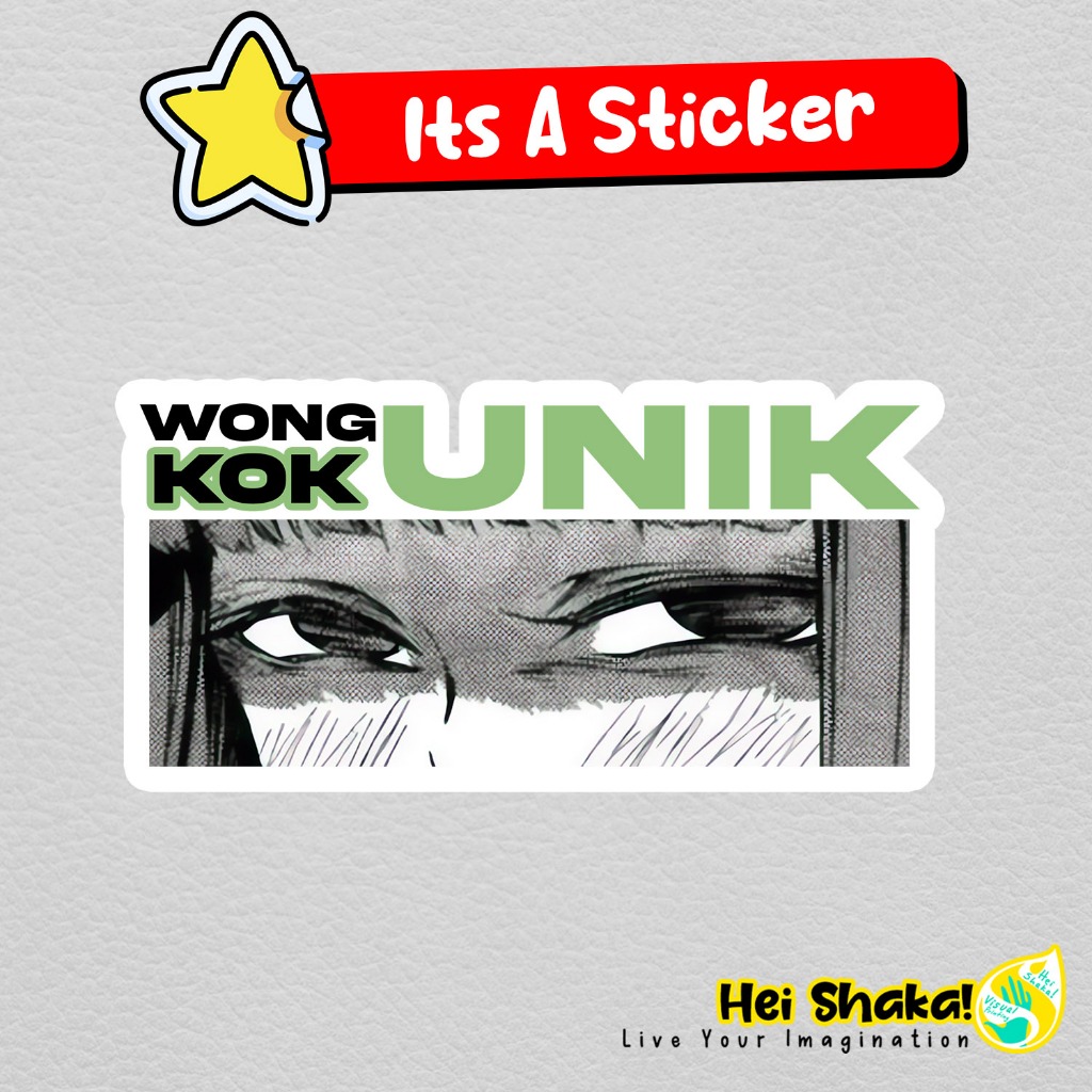 

Stiker Wong Kok Unik Sticker Kata Kata Viral Bahasa Jawa Vinyl Anti Air