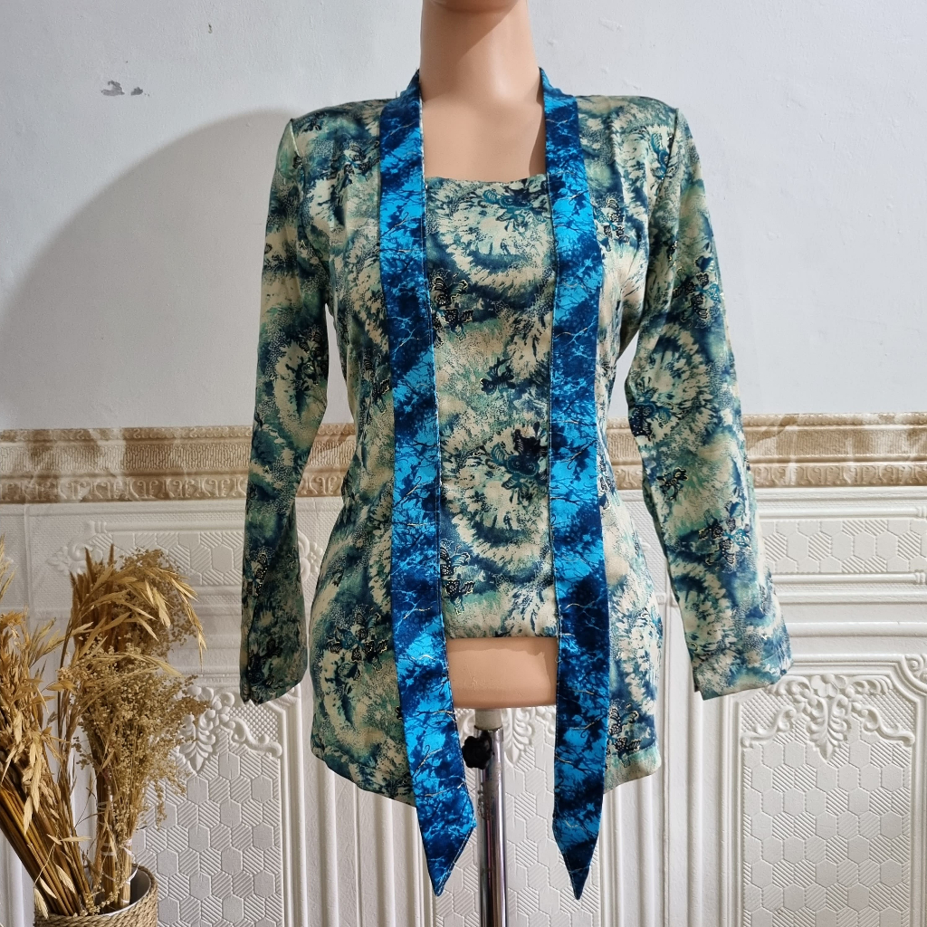 Kebaya bali modern dewasa kombinasi terlaris - Kebaya bordir - Kebaya katun wisuda