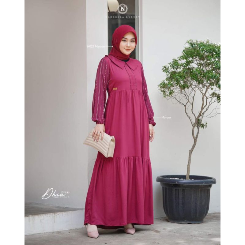Ready stock Dhia dress by Nadheera Luxury