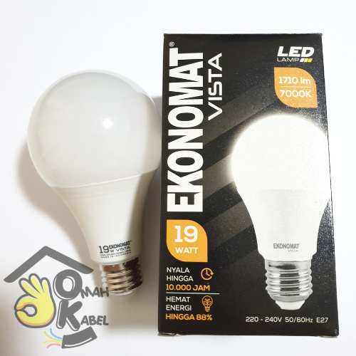 LAMPU LED EKONOMAT VISTA 19W