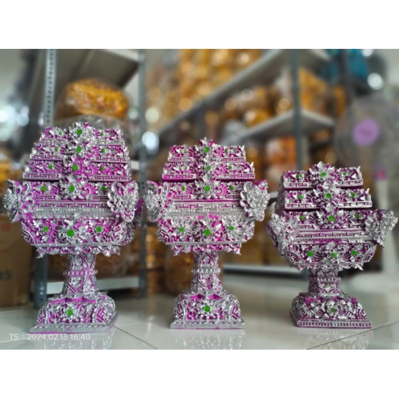 Dulang simbar PREMIUM KUALITAS SUPER spesial ungu magenta