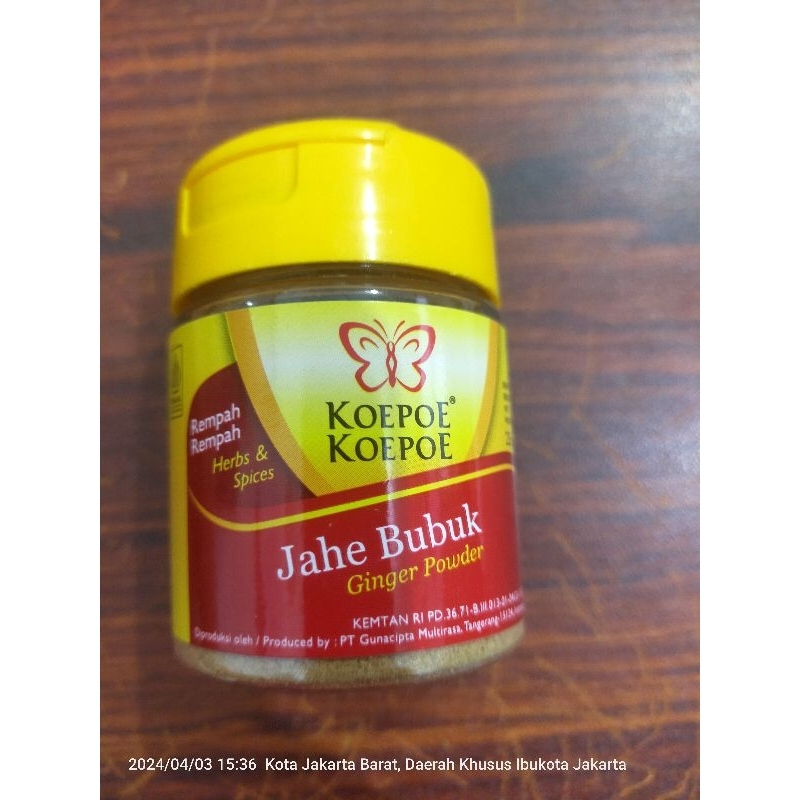 

KOEPOE KOEPOE JAHE BUBUK 25 gr