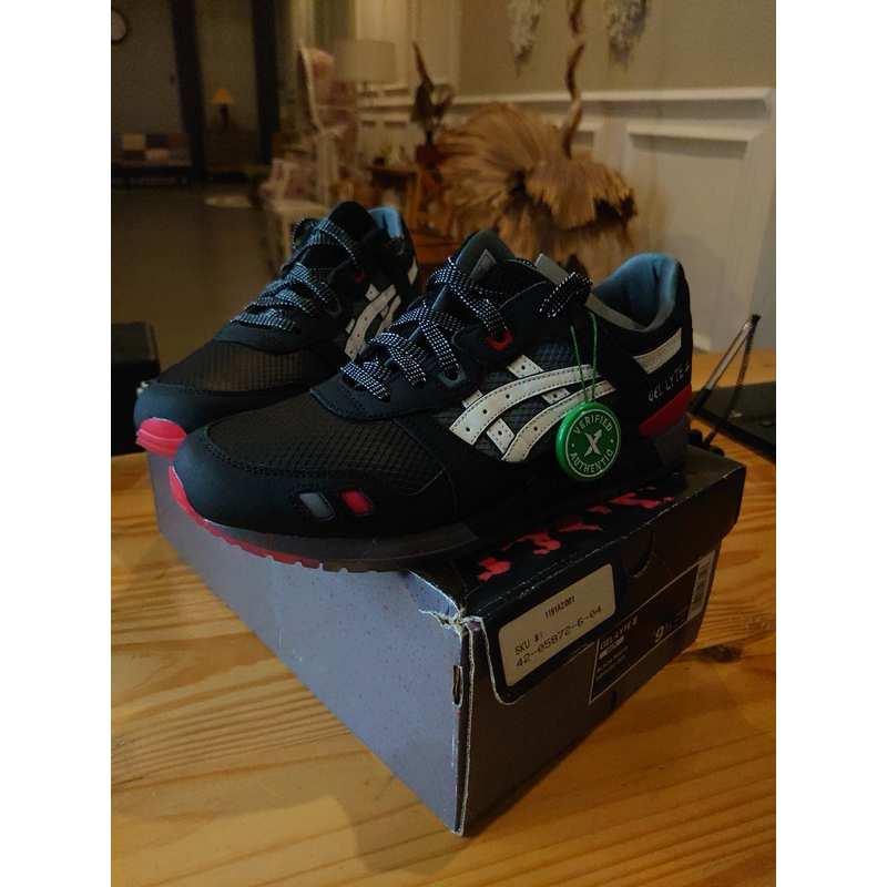 Asics Foot Locker x Anderson Bluu x Gel Lyte 3 G.I. Joe Snake Eyes