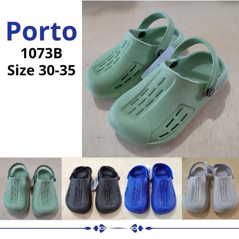 Porto 1073B Original 100% Size 30-35 Porto Baim Porto Anak Sandal Selop Anak Sandal Nyaman Sandal Em
