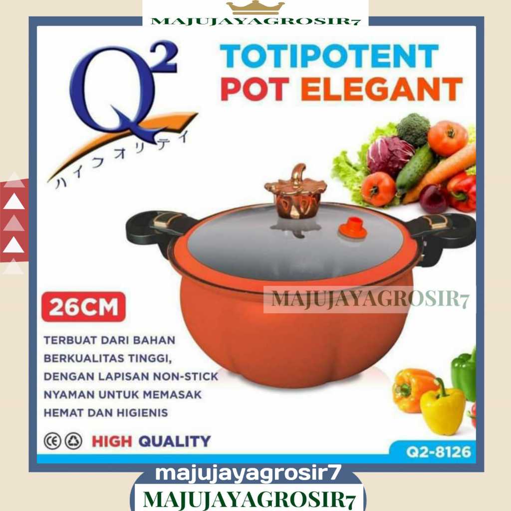 PRESTO Q2-8126 / PANCI PRESTO LABU 26CM Q2 8126 / TOTIPOTENT POT / PANCI PRESTO VIRAL / NON STICK