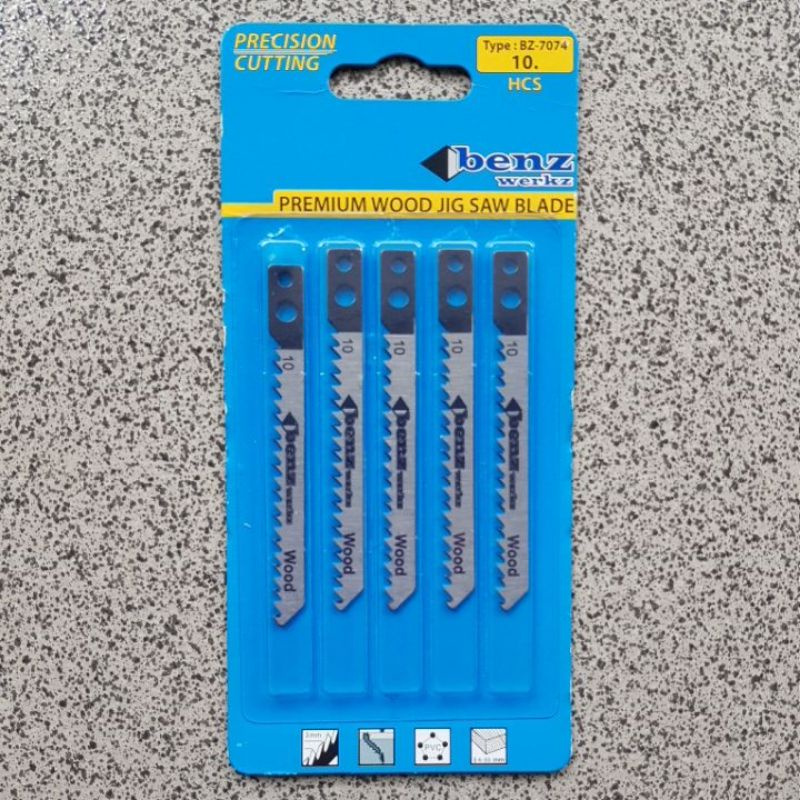 Pisau Jigsaw Benz No. 10 / Mata Gergaji Jigsaw Benz No.10