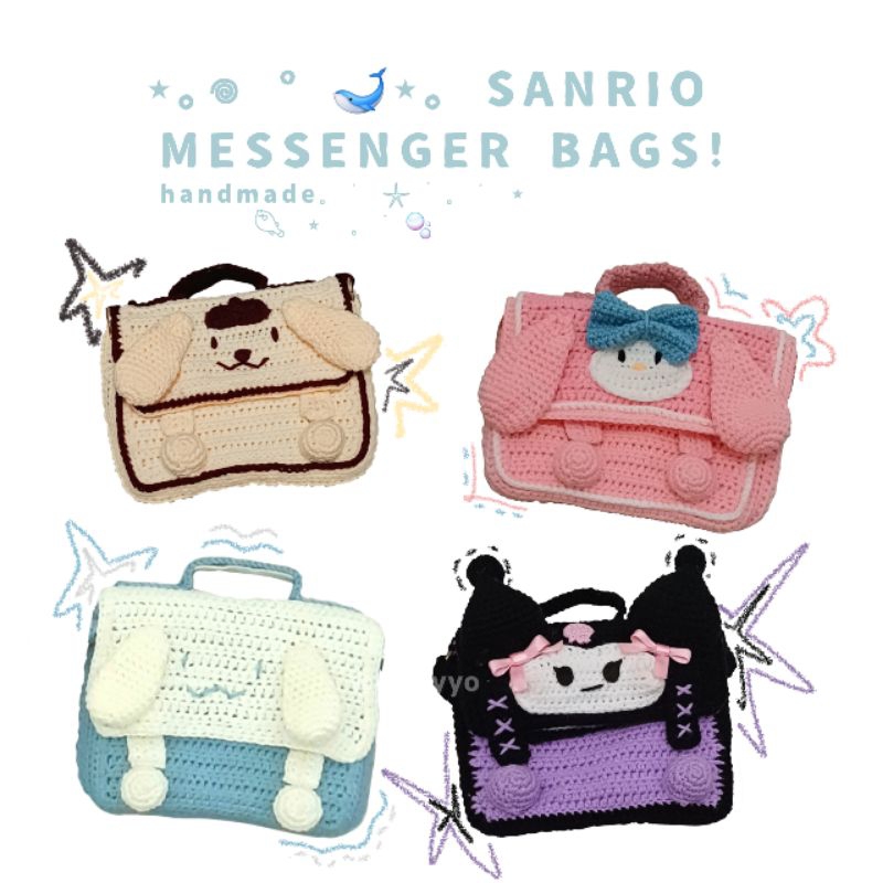sanrio messenger bags