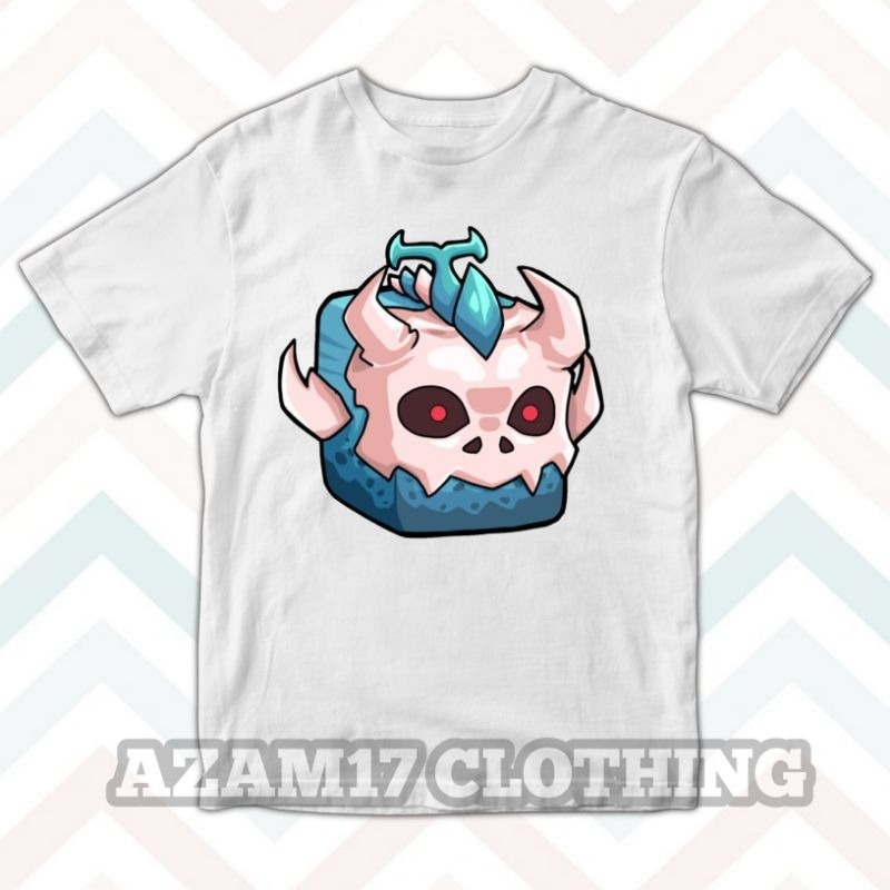 Kaos Tshirt Baju Anak Roblox Fruits T-Rex Blox Free Nama / Pakaian Anak Laki Laki Perempuan Games Ro