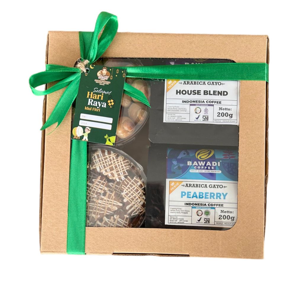 

Hampers Paket Hadiah Kue D Bawadi Coffee