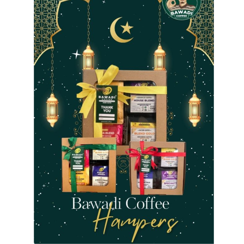 

Hampers Parcel Hadiah Gift Bawadi Coffee Kopi (Paket D)