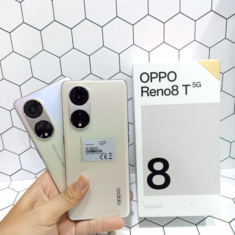 Oppo Reno 8T 5G 8/256GB + 8/128GB Second Fullset Bergaransi