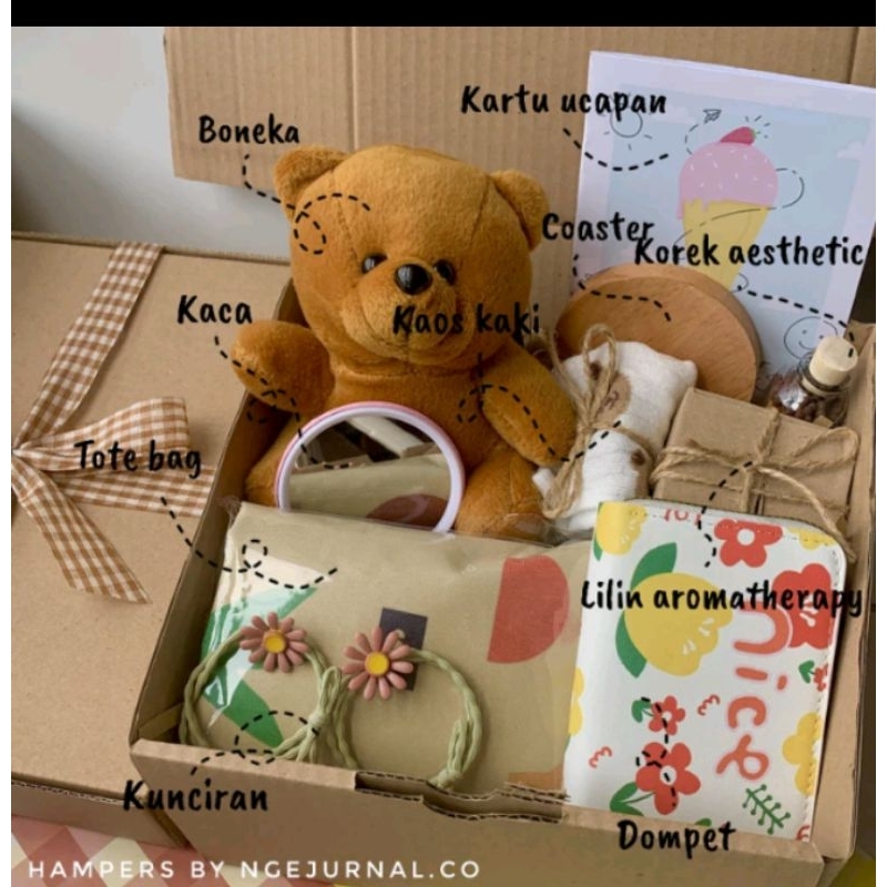 

hampers wanita kado ulang tahun gift box cewek