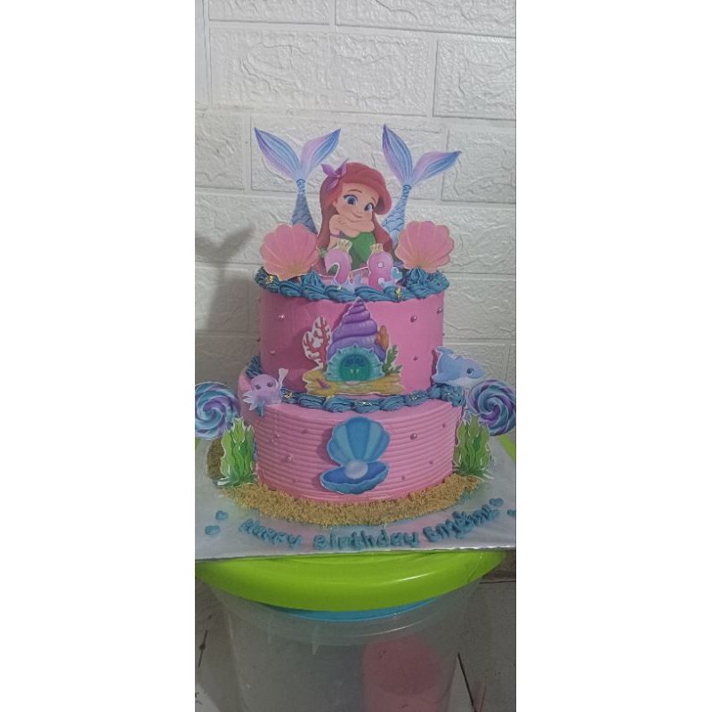 

KUE ULANG TAHUN MERMAID 2 TINGKAT