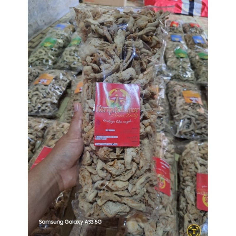 

KERIPIK JAMUR 500G