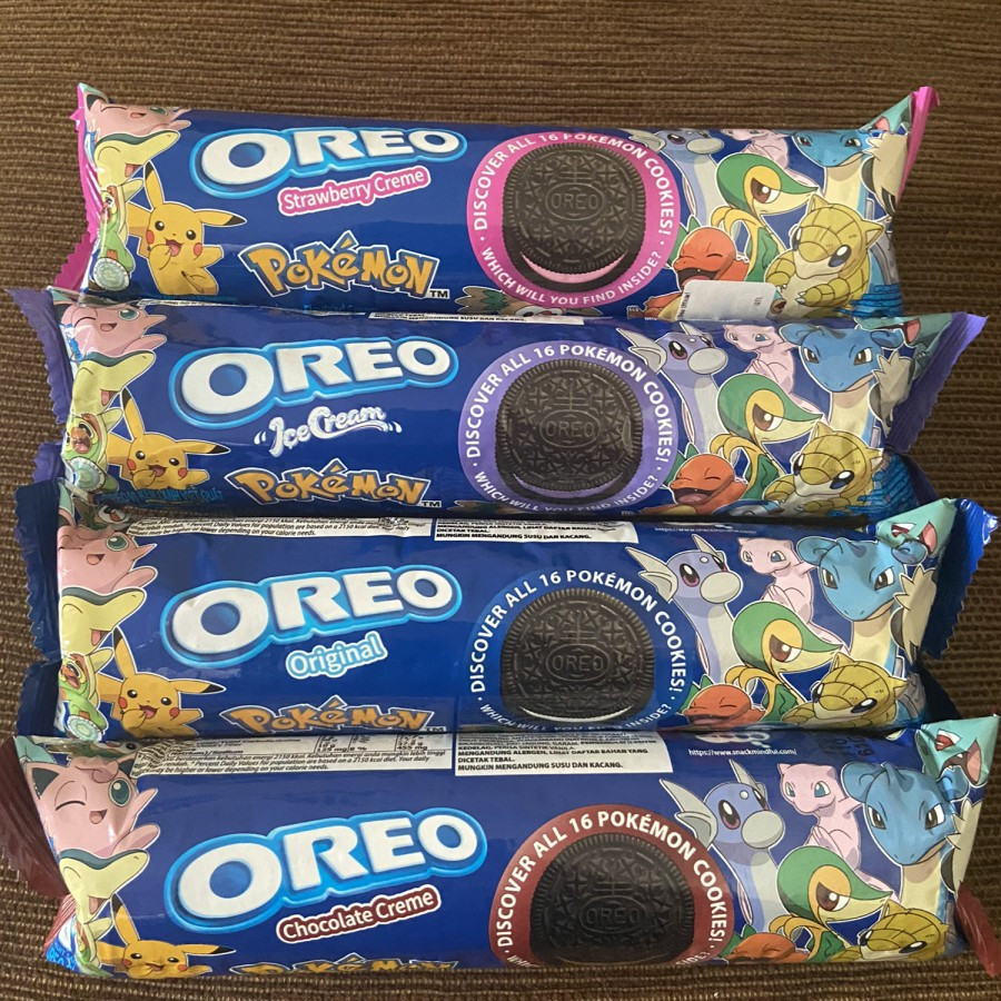 

Oreo Pokemon Series Cookies 119.6g