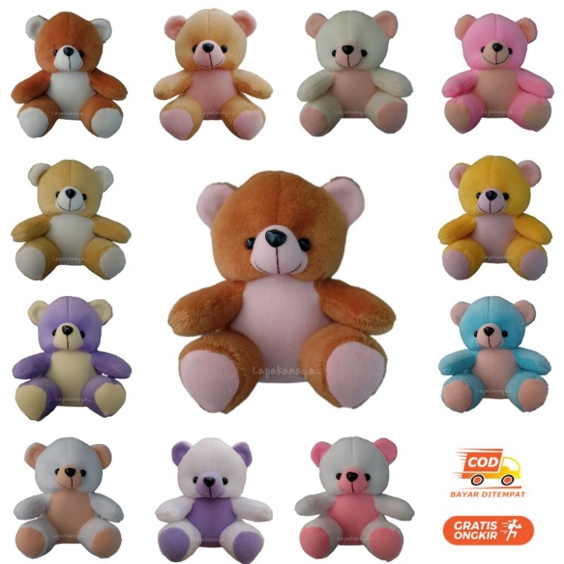 Boneka beruang kecil. Boneka buket. Boneka wisuda
