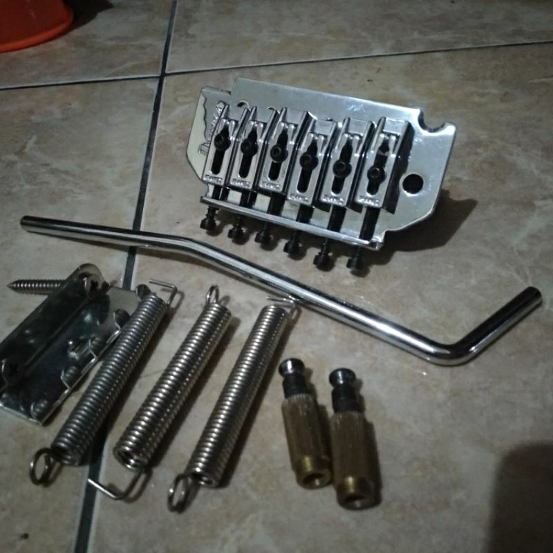 tremolo gitar listrik semi updown Original IBANEZ fullset, second like NEW