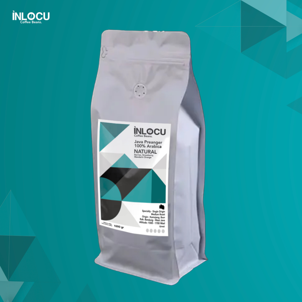 

Biji Kopi Arabica Java Preanger Natural Kamojang 1000gr Inlocu