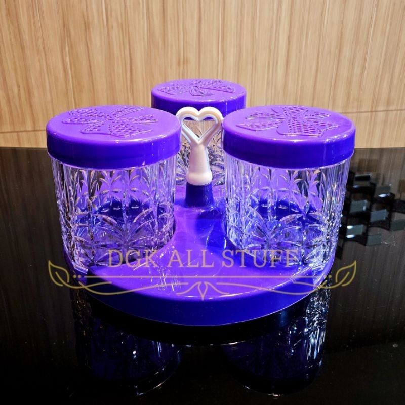 Toples Stoples Tonam Topnam Tempat Wadah Nampan Alas SET Kue Kering Nastar Lebaran Ramadhan Ramadan 