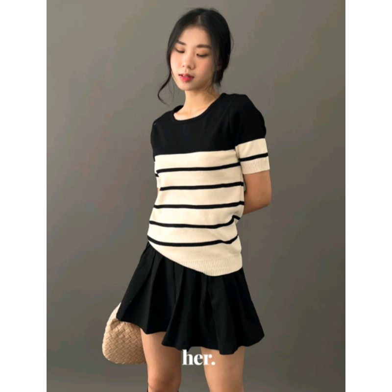 baju rajut atasan wanita masa kini