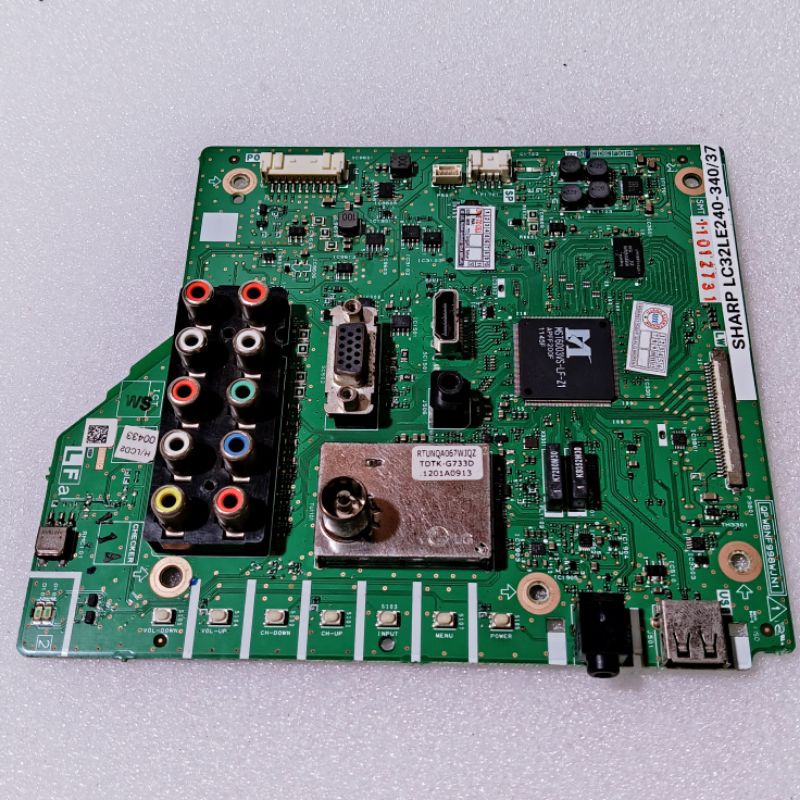 mb sharp 32le240m - mainboard tv sharp lc32le240m -mobo tv sharp 32le240m - motherboard tv sharp 32l
