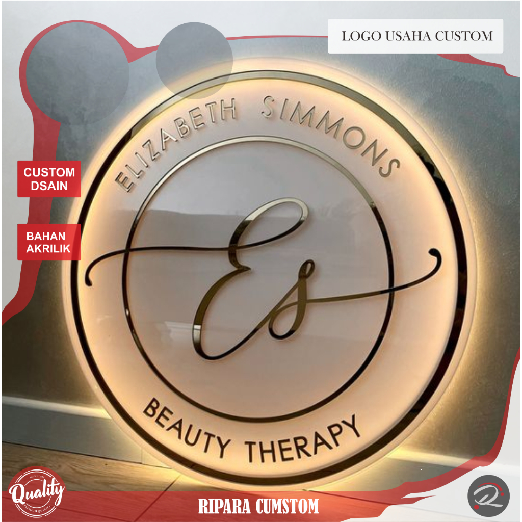 custom papan nama usaha . sign logo akrilik . papan nama akrilik . akrilik huruf timbul . led huruf 