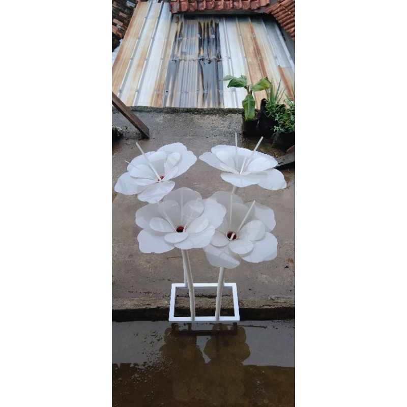 1set kap lampu dekorasi pelaminan.