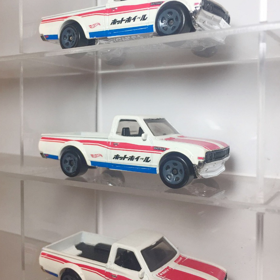 Hot Wheels Datsun 620 (Rare-Loose) Walmart Exclusive Pickup Truck series - HARGA SATUAN - White