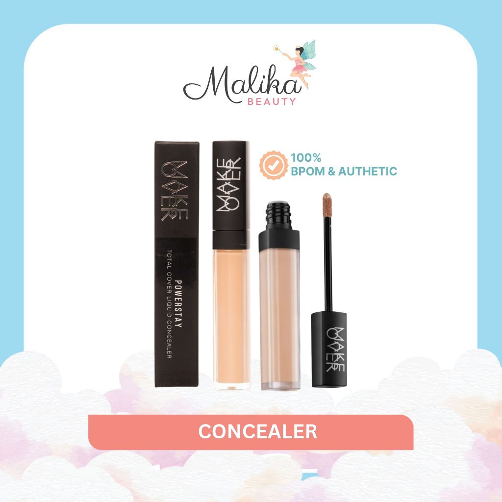 Malika Beauty | MAKE OVER Power Stay Liquid Concealer | Make Over Powerstay Cover Liquid Concealer |