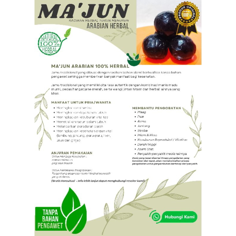 Majum Majun Jamu Herbal Original