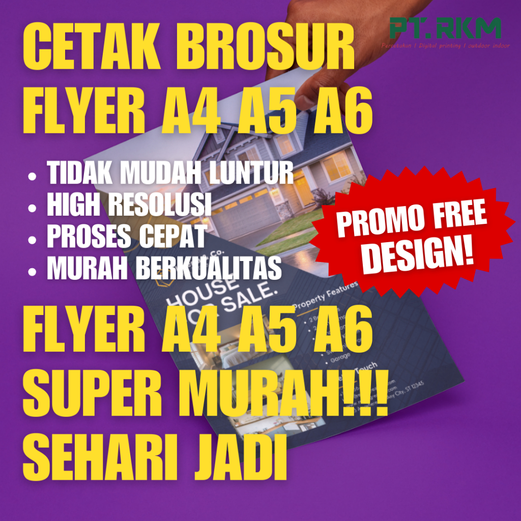 

Print Brosur | Cetak Brosur Flyer A5 A6 MURAH BERKUALITAS