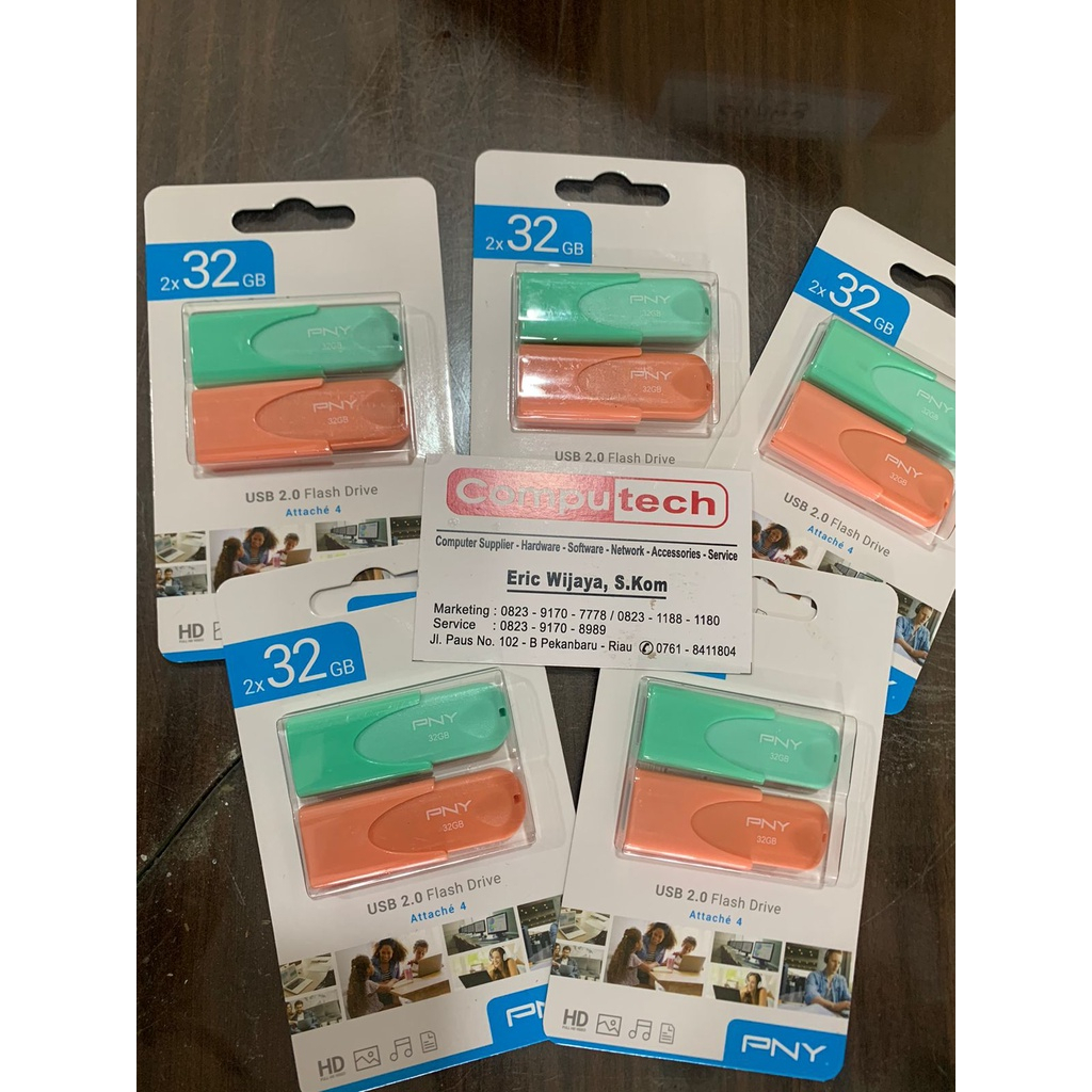 PNY FLASHDISK 2X 32GB ATTACHEA