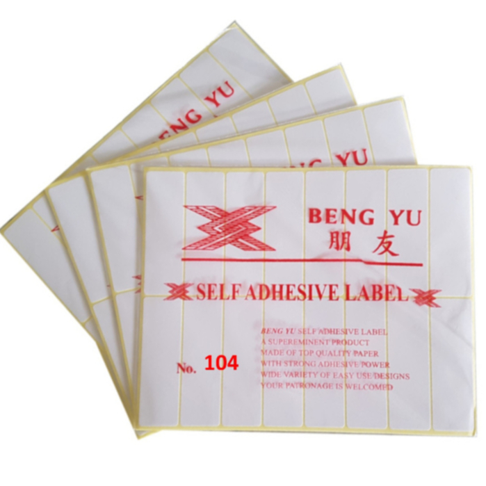 

LABEL NAMA / LABEL HARGA / STICKER LABEL / KERTAS STICKER 104