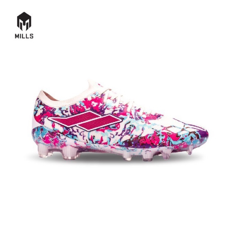 Sepatu Bola Mills Xyclops Kaldera Fg / Ortus Catalyst Liberte Fg Ortuseight Original White / Grey / 