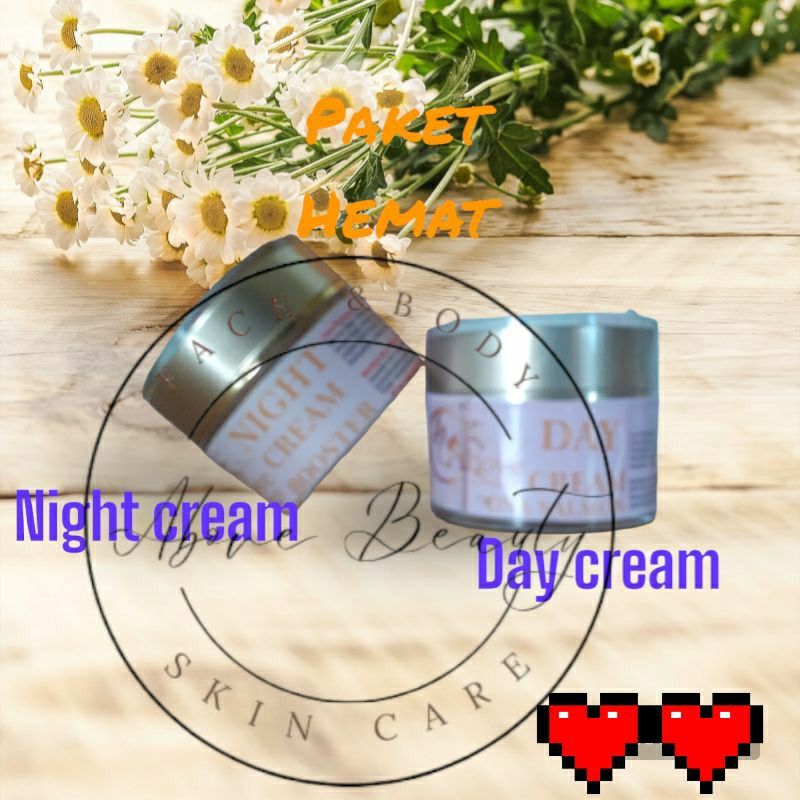 Paket Cream Pagi + Cream Malam BOOSTER luxury