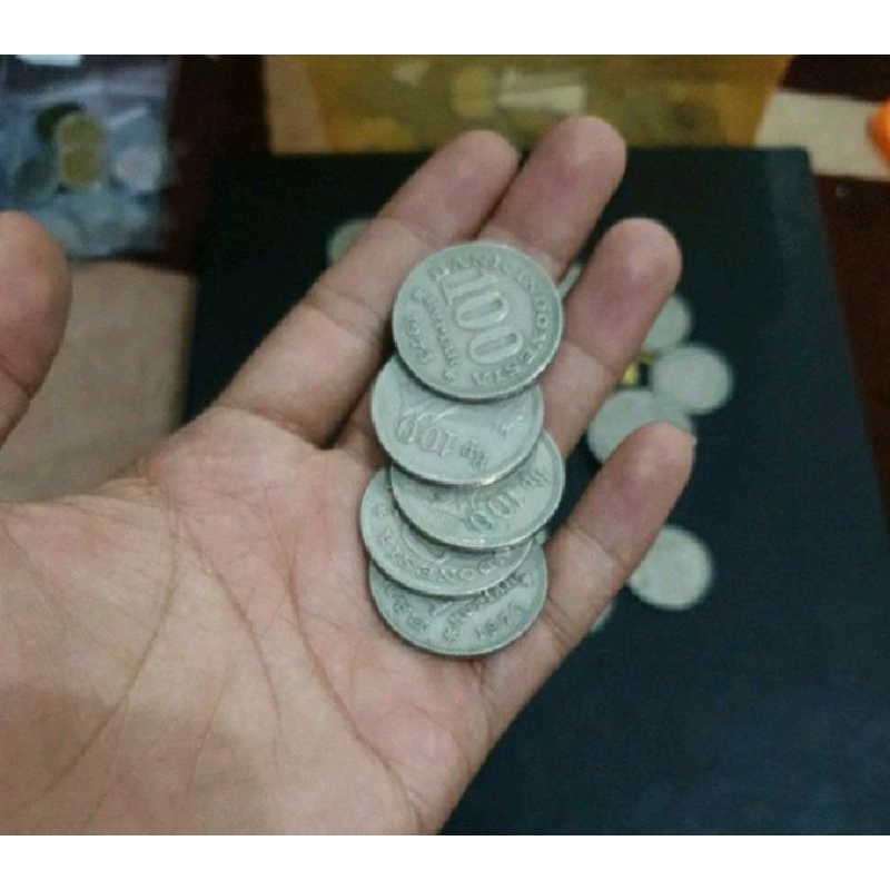 koin 100 gambar rumah tebel