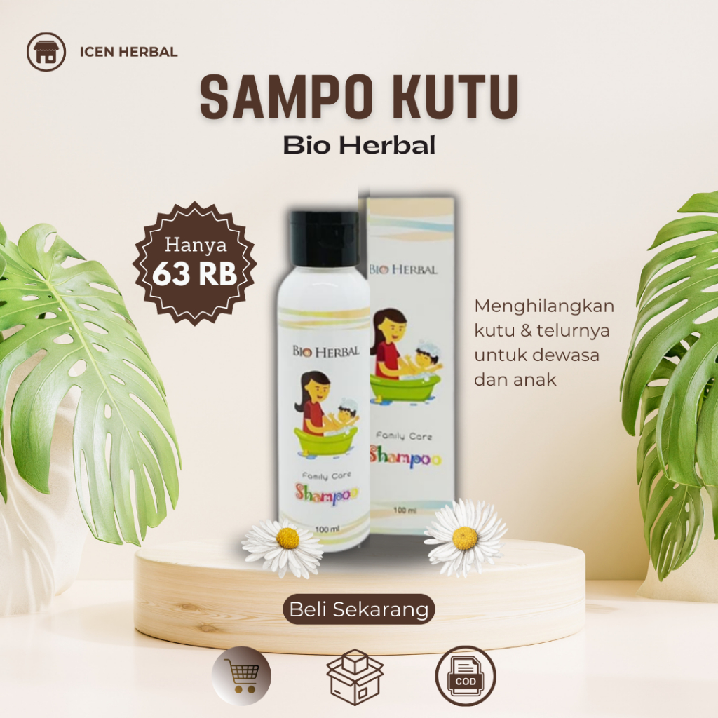 Sampo kutu Bio Herbal Family Care Shampoo Kutu