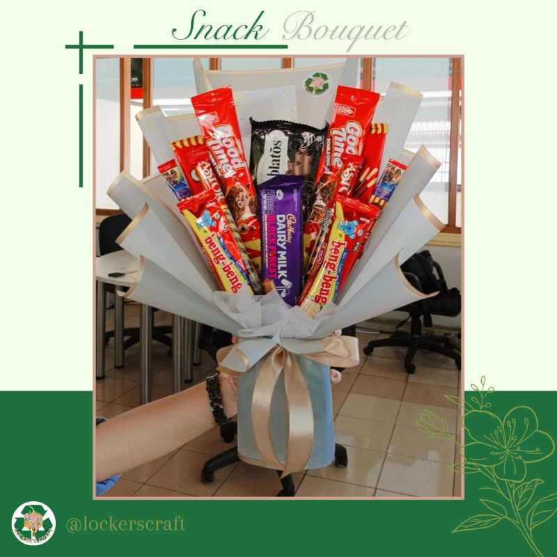 

SNACK BOUQUET RANDOM || by Lockerscraft