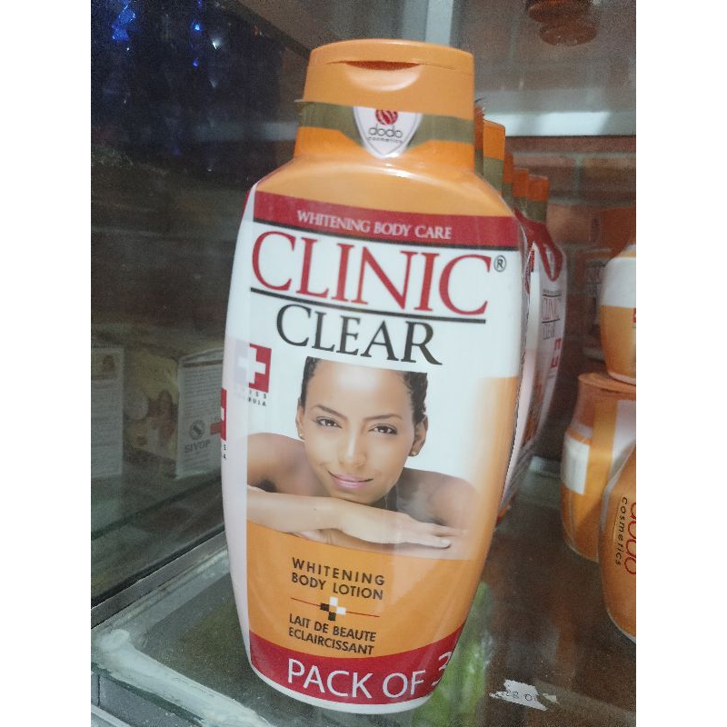 CLINIC CLEAR BODY LOTION SWISS FORMULA