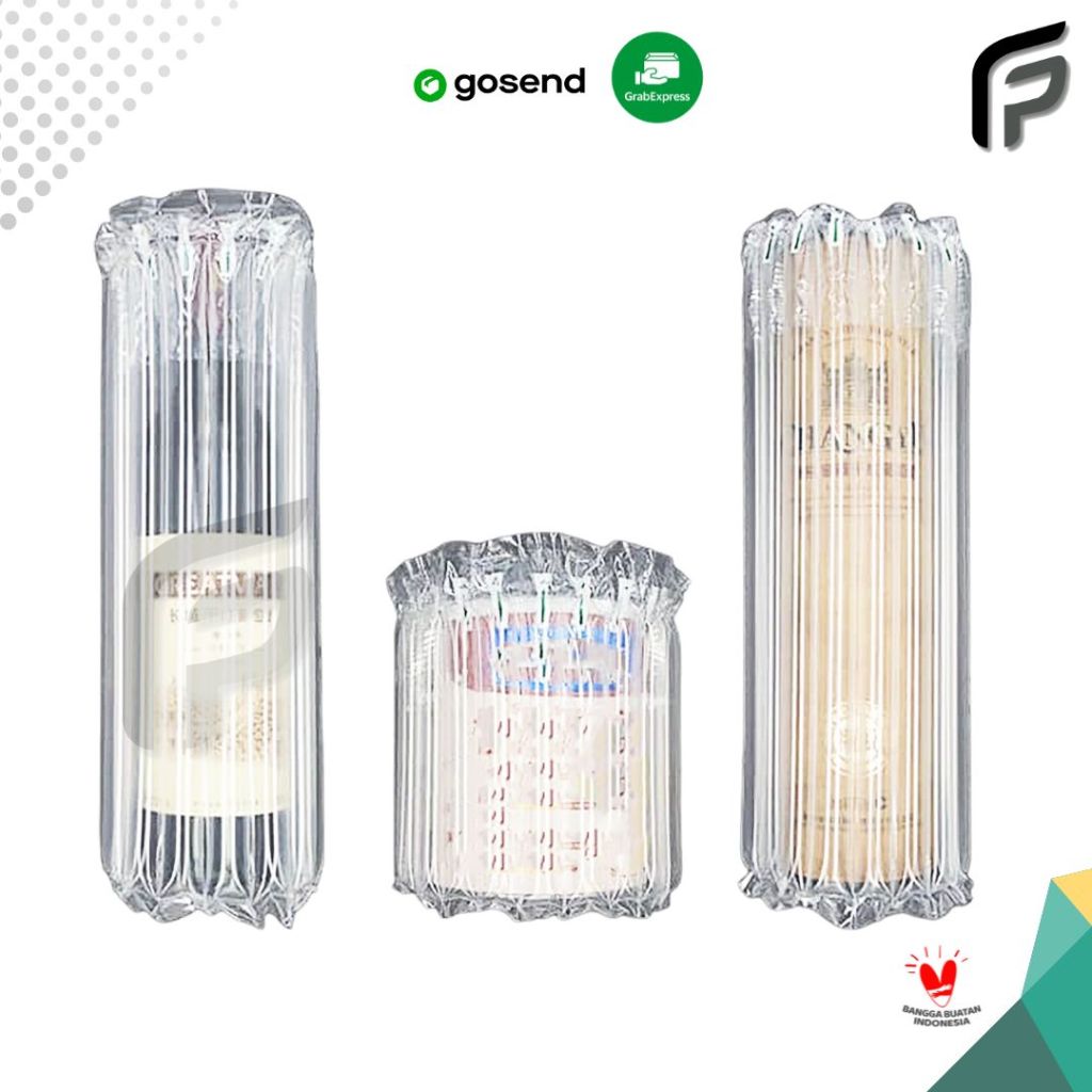 

INFLATABLE AIR BUBBLE 50cm X 50m Cushion Wrap / Bubble Wrap Angin Tebal Roll / Poly Air Bubble