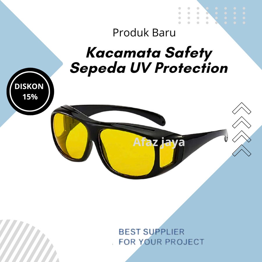 KACAMATA SEPEDA GOWES SAFETY GLASSES UV PROTECTION