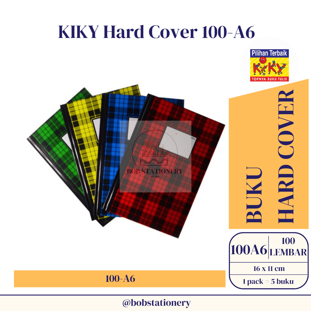 

KIKY Buku Hard Cover 100 Buku Besar Akuntansi